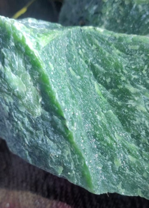 Raw Nephrite Semi-Precious Stone